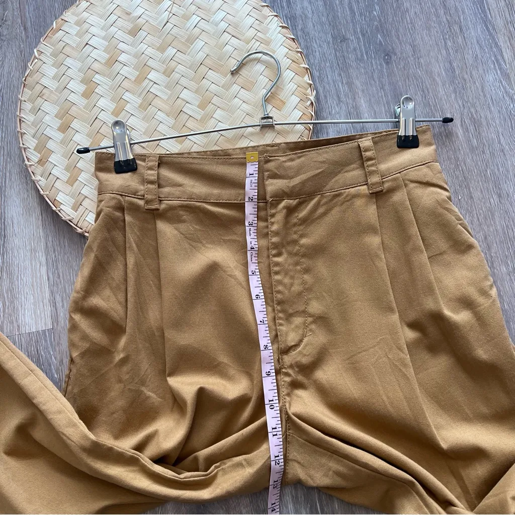 Aritzia TNA‎ tan trousers wide leg Size 2 - Image 3