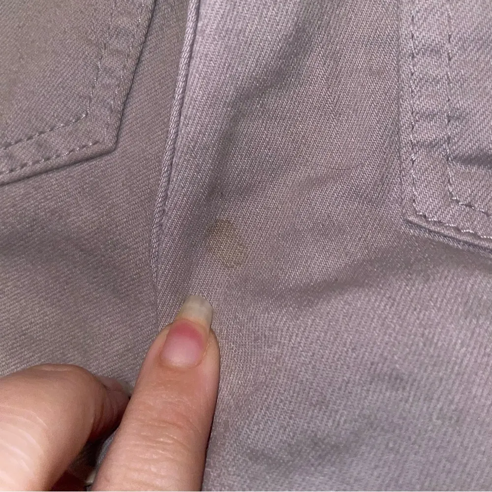 Tory Burch Gray Snap Button Hem Skinny Jeans Size 26 - Image 9