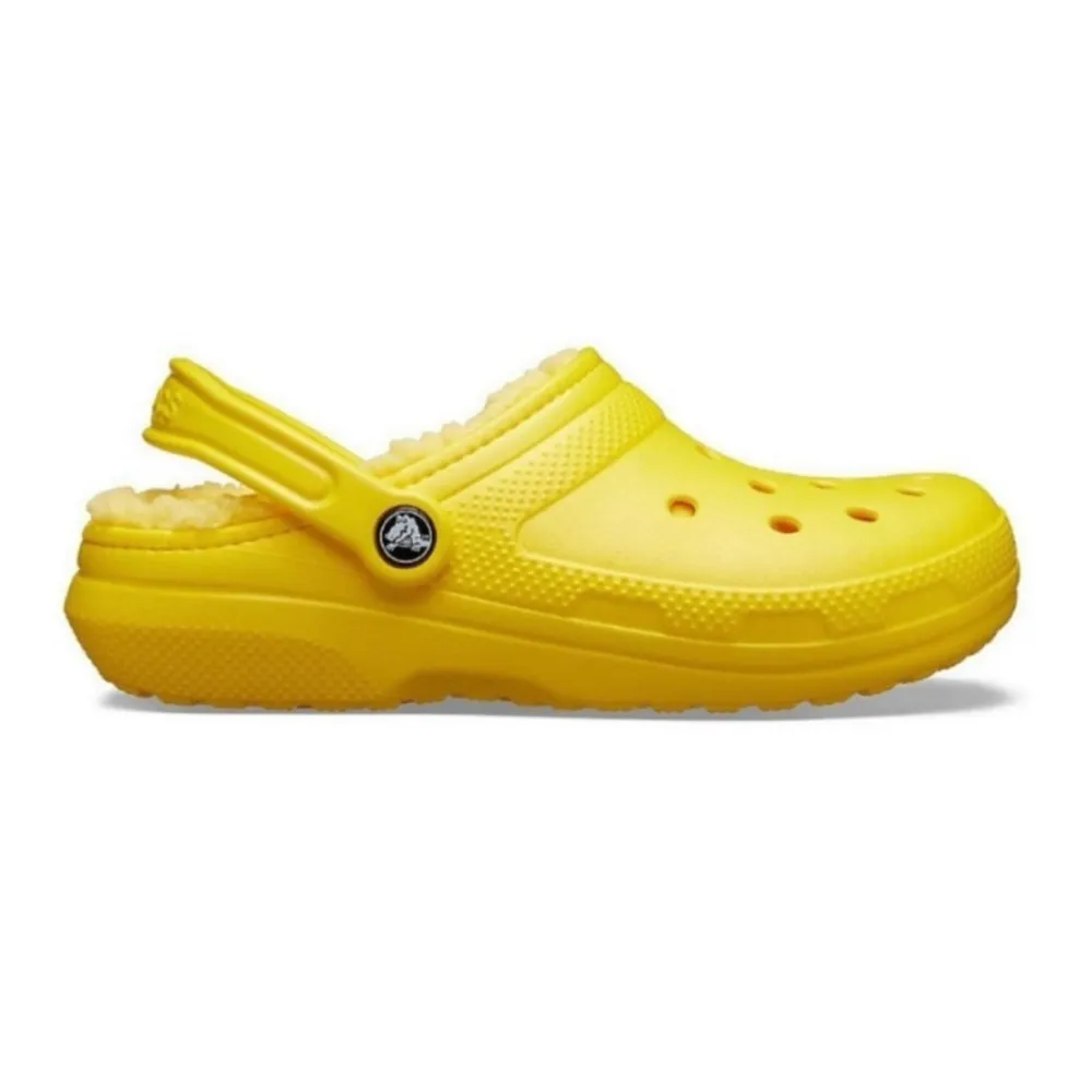 Crocs Yellow Lined Slip On - Image 7