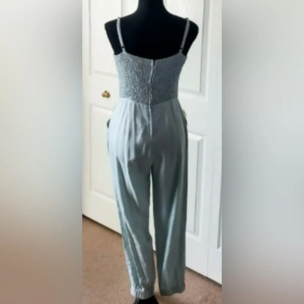 GUESS RUFFLED SLEEVELESS JUMPSUIT - Image 3