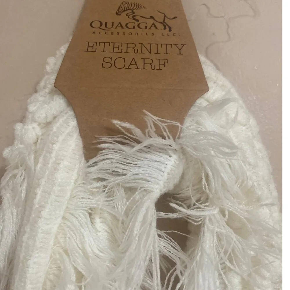 Quagga Eternity Scarf Cream New - Image 2