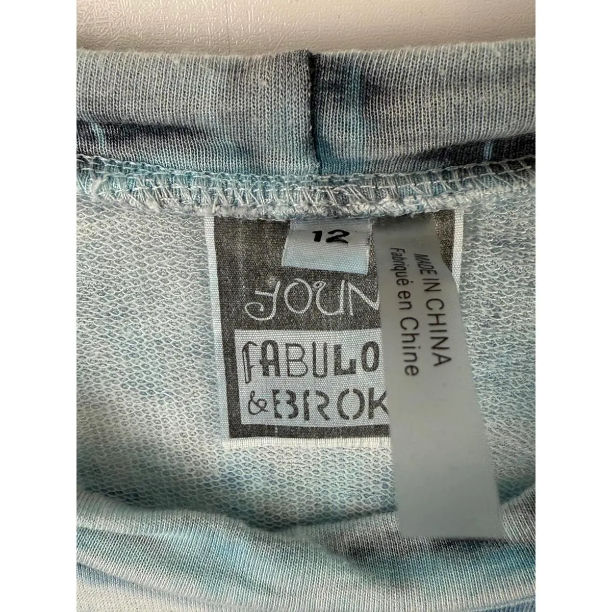 Young Fabulous & Broke Blue Tie-Dye Sleeveless Tunic - Size - 12 - Image 4