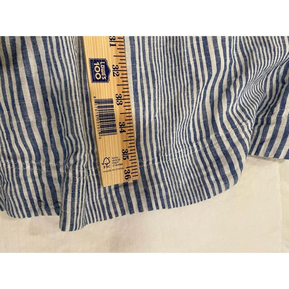 4OUR Dreamers Hi Low Hem Striped Tie - Image 10
