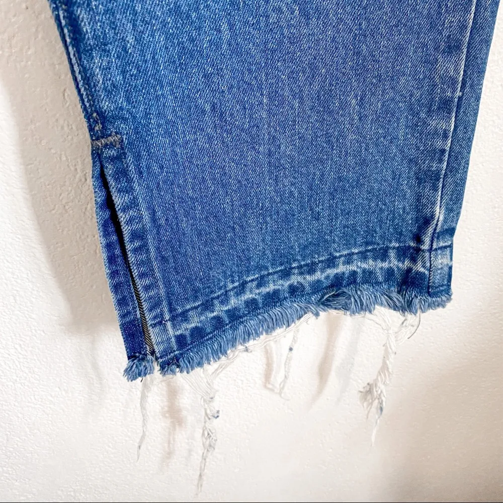 Show Me Your Mumu Brooklyn High Waist Cropped Jean Size 30 - Image 11