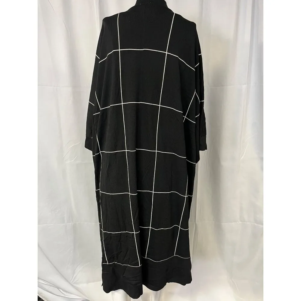 Chicos Womens Black Cardigan Sweater Size XXL SKU 6740 - Image 2