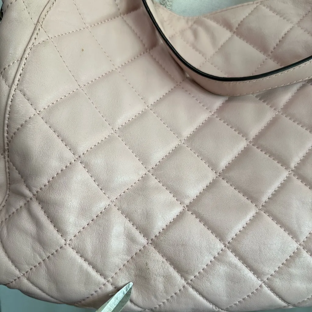 Michael Kors quilted blush pink shoulder Purse bag - Image 7
