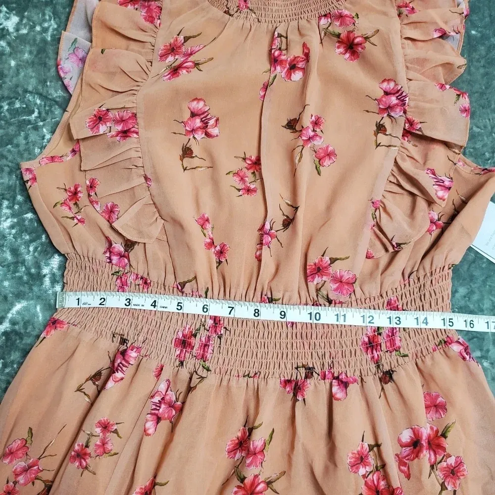 Alexia Admor Joanna Ruffled Dress In Cafe Floral - Image 7