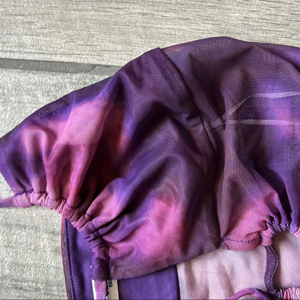 Princess Polly Purple Tie Front Camisole - Image 3