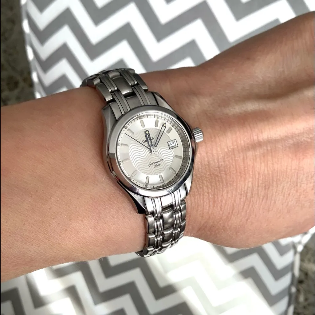 Ladies OMEGA SEAMASTER watch BEAUTIFUL ❤️❤️❤️ Silver - Image 3
