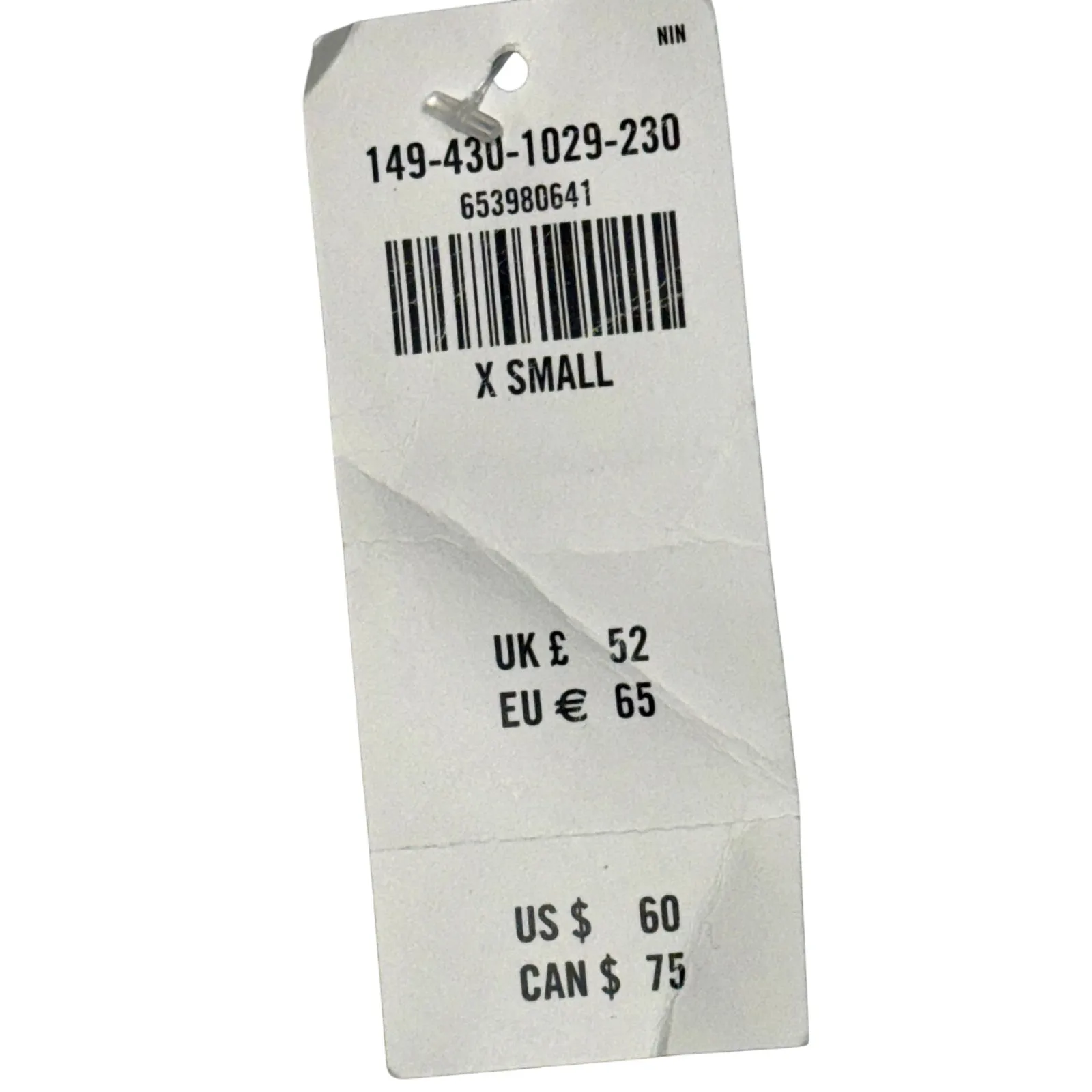 NWT Abercrombie & Fitch Blue Linen Casual Bermuda Cargo Utility Shorts Womens XS - Image 6