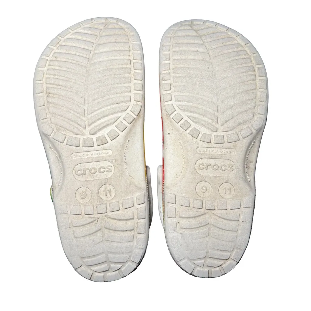 Crocs Classic Tie-Dye Graphic Women's 11 Men's 9 Clogs - Image 10