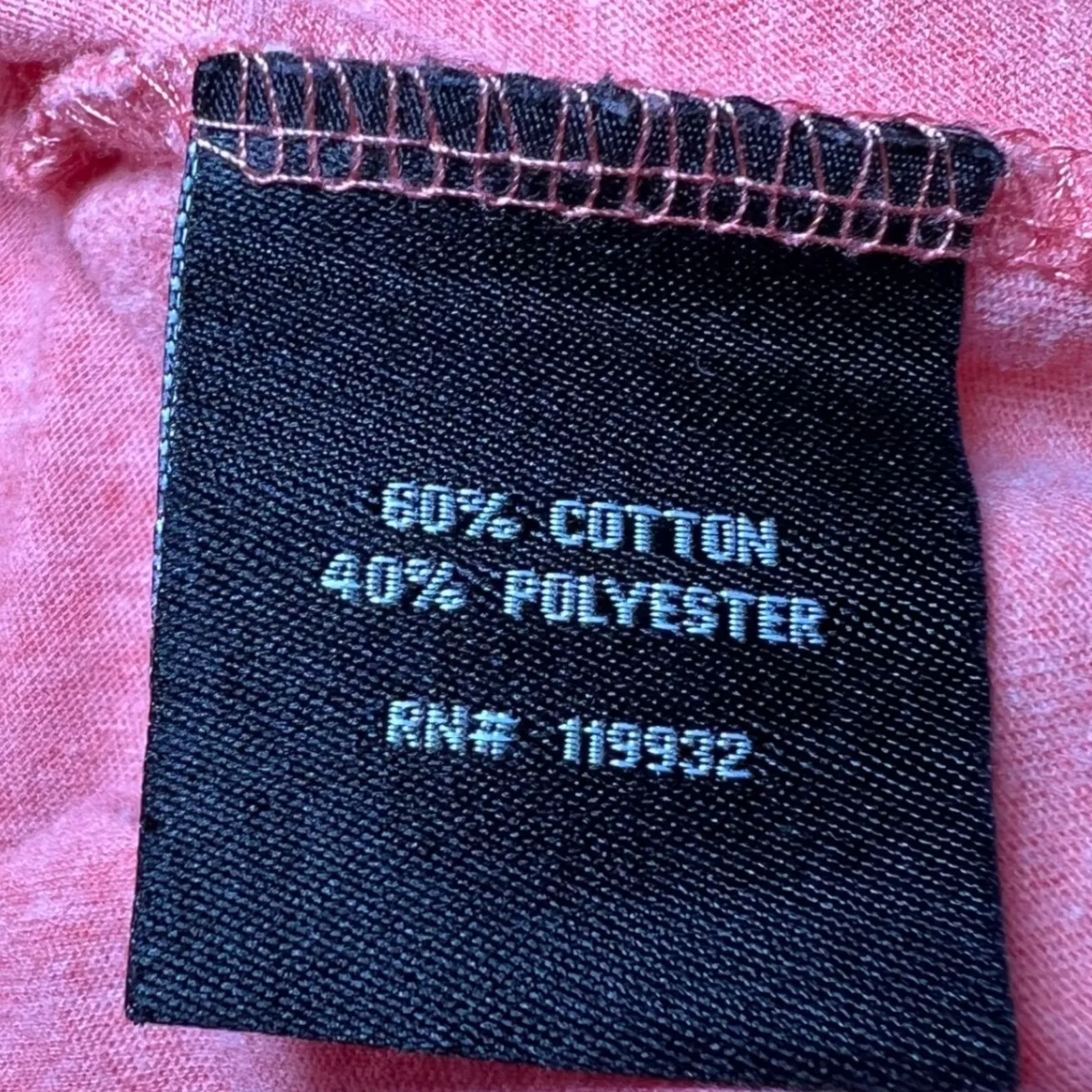 Garth Brooks World Tour Baseball Raglan Tunic Shirt Womens 2X Coral Country 7 Pink Size XXL - Image 7