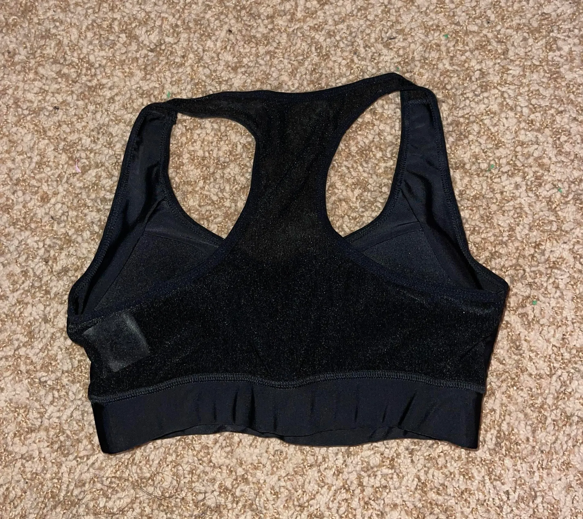 Black Sports Bra - Image 2