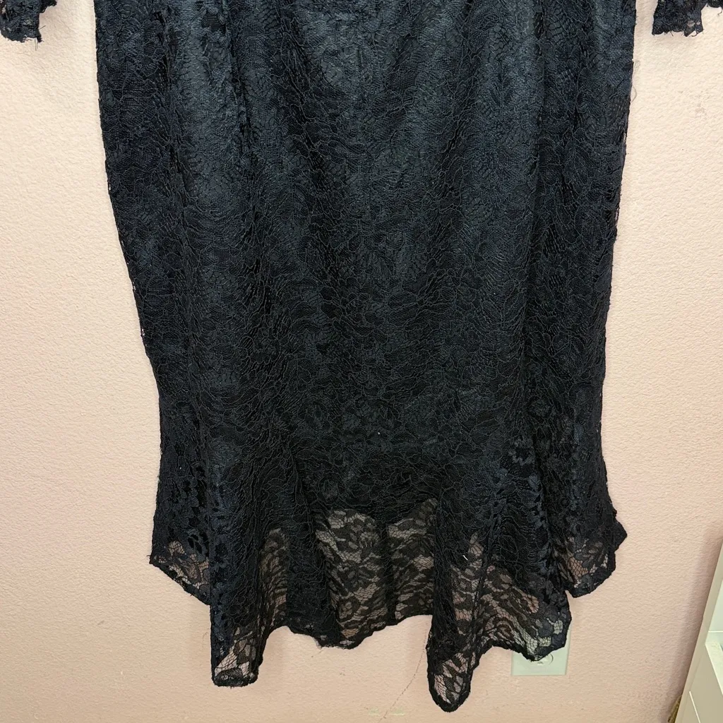 City Chic Lace Athena Dress - Navy. XL (22) - Image 11
