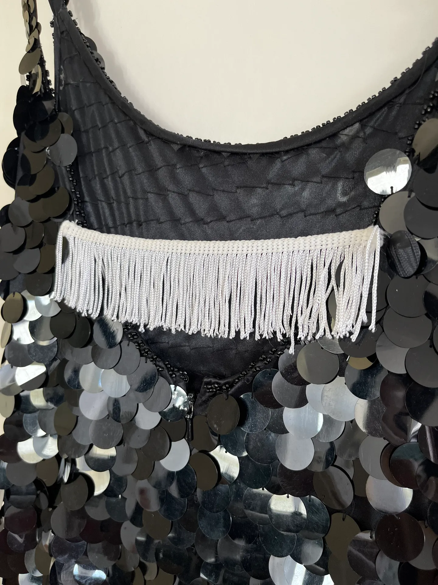 20s Style Flapper dress Black - Image 6