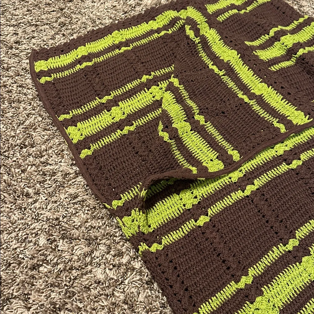 NWT Free People Beach Donni Sweater Skirt Set Medium Brown - Image 8