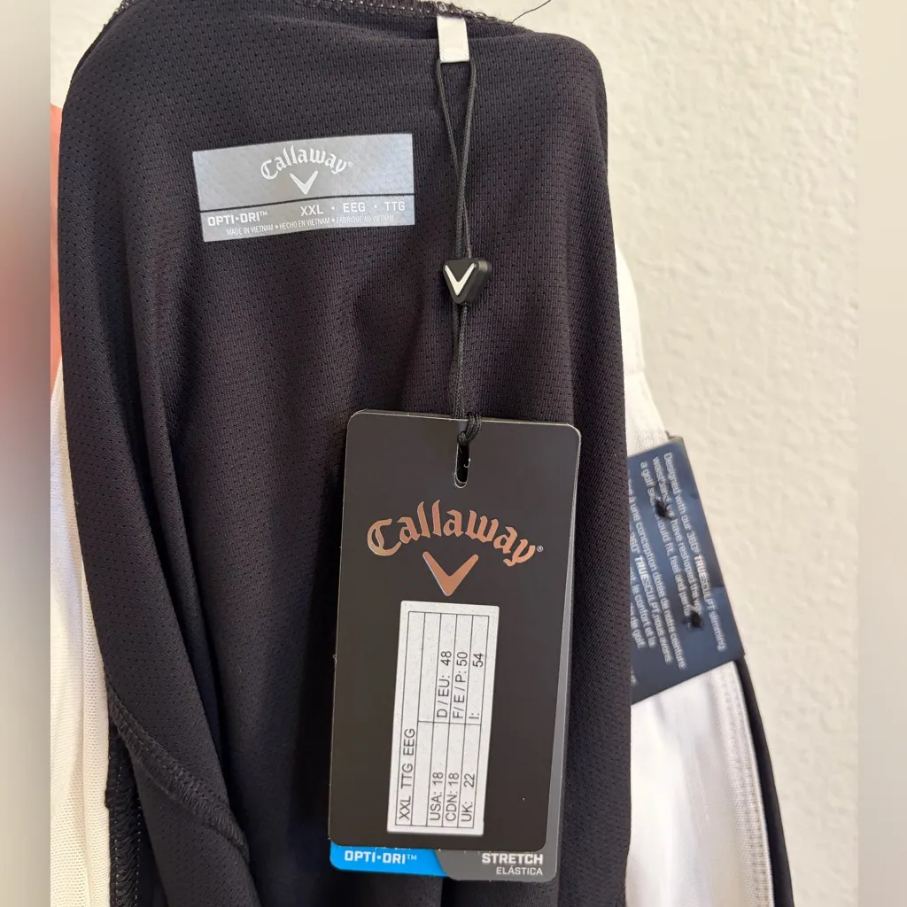 NWT Callaway Ladies Truesculpt Wrap Golf Skort Caviar XXL 18 - Image 9