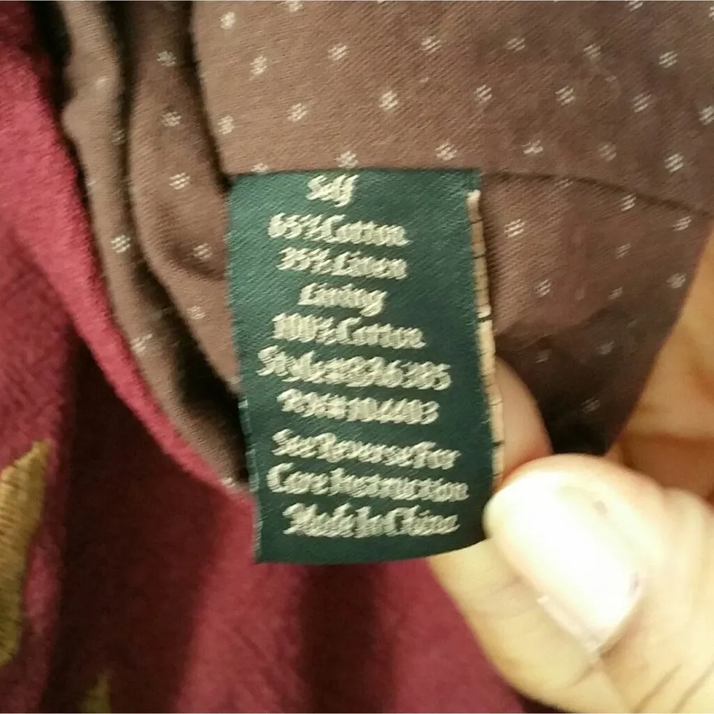 Blu Pepper Aztec Pattern Utility Jacket Size Small - Image 7