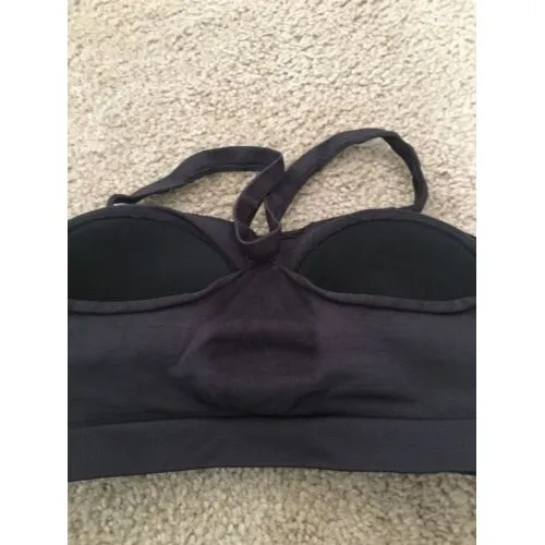 Barely There Women's Juniors Sports Bra Top Custom Flex Fit Size Small Black - Image 6