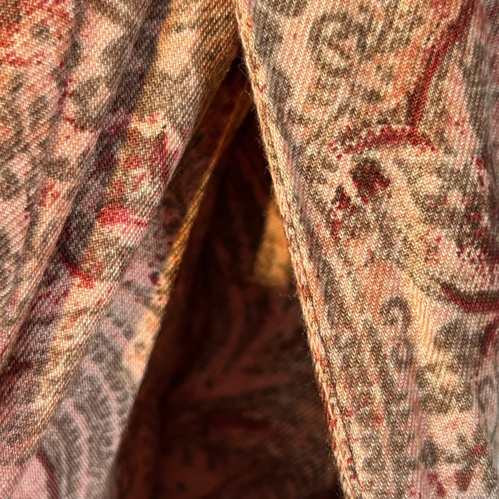 Koret Women's Size 14 Pink Paisley Print Maxi Skirt 100% Rayon Twill - Image 7