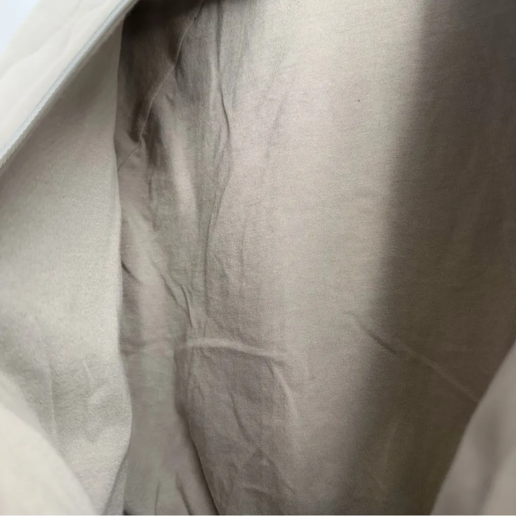 Lululemon Quilted Bomber Jacket riverstone size 2 zip pockets sage green - Image 6