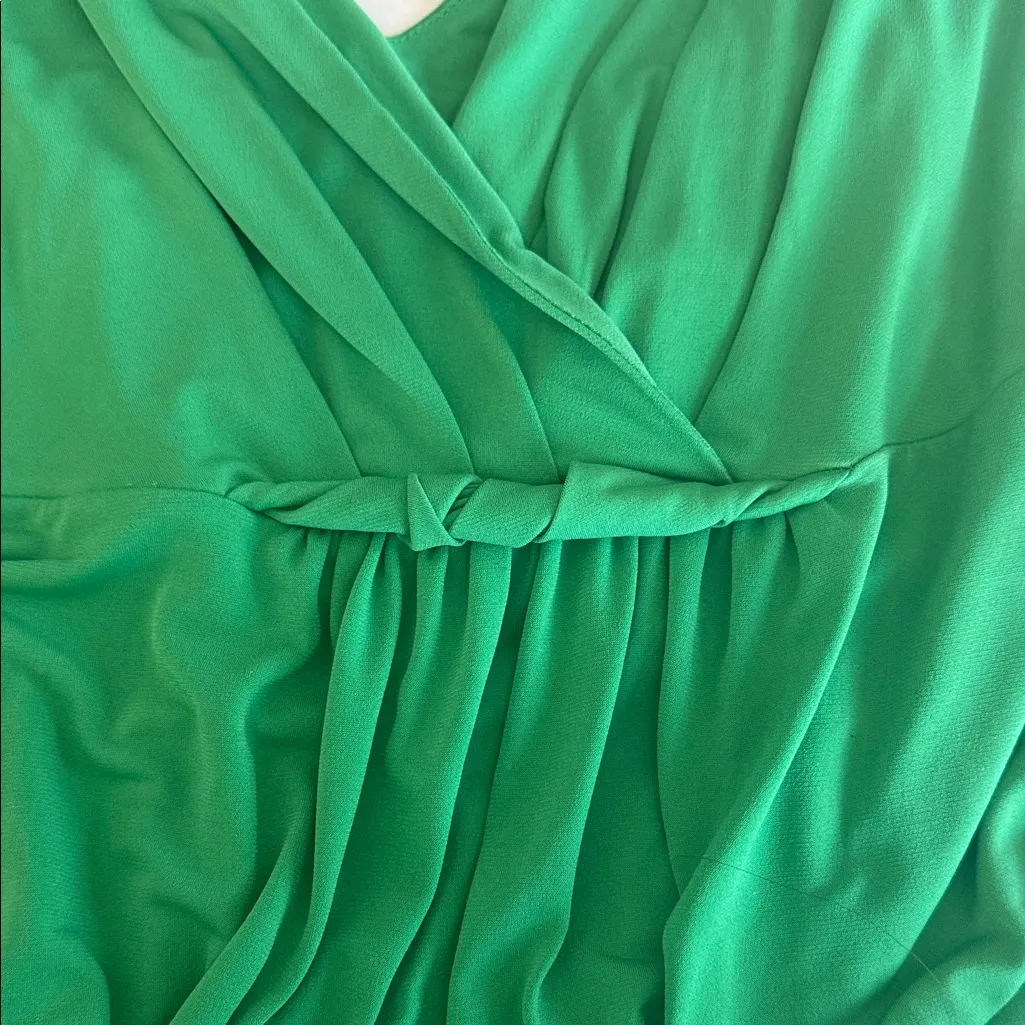 Aa Studio Emerald Green Midi Dress Size 22W - Image 7