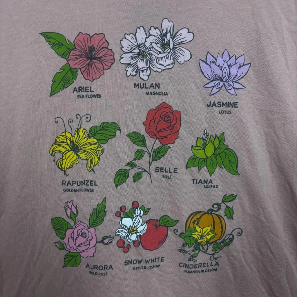 Disney  Princess Flower women’s plus size T-shirt 5 - Image 2