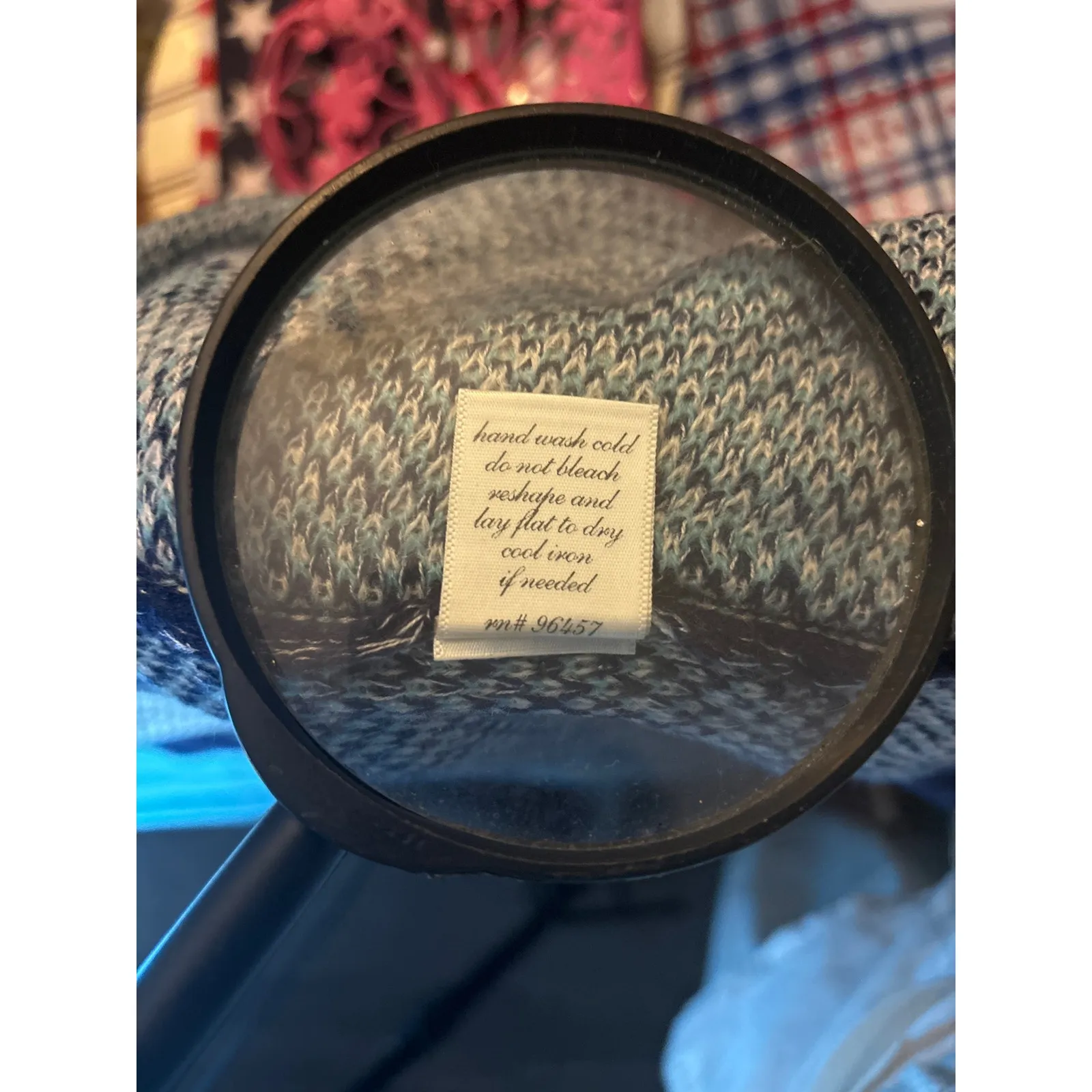 Miami Aztec Tribal Print Waterfall Sweater S Southwestern Cozycore Bohemian - Image 11