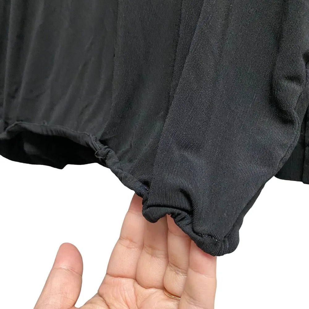 MM LAFLEUR Black Surplice Top Womens Size XL Casual 3/4 Sleeve Silhouette Casual - Image 5