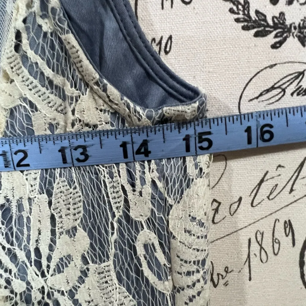 Ryu Blue and White Patterned Mini Dress - Image 14