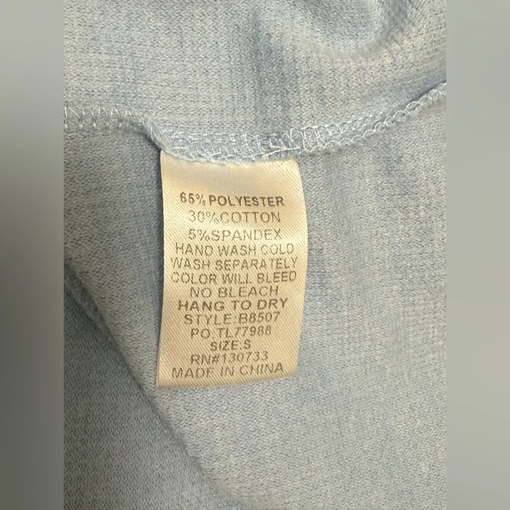 Umgee  Light Blue Button-Down Women's Shirt - Image 4