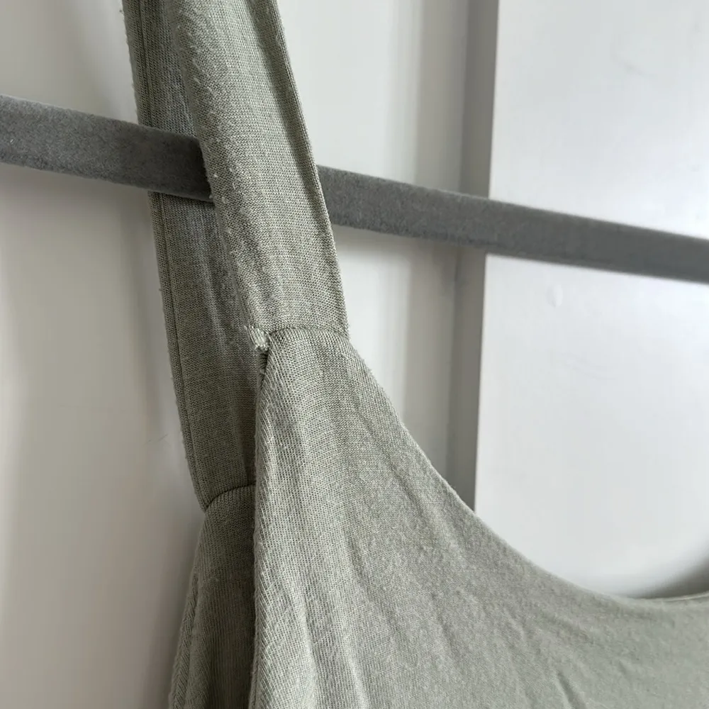 White Birch Women's S Flowy Lined Tank Top Soft Gray Comfy Casual Minimalist - Image 3