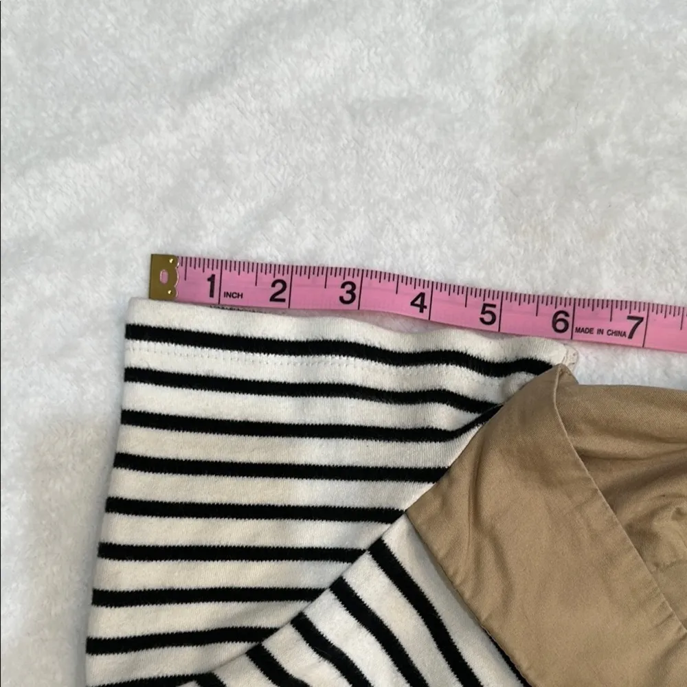 English Factory Brown Pleated Sundress with Raglan Sleeves Size XS - Image 7