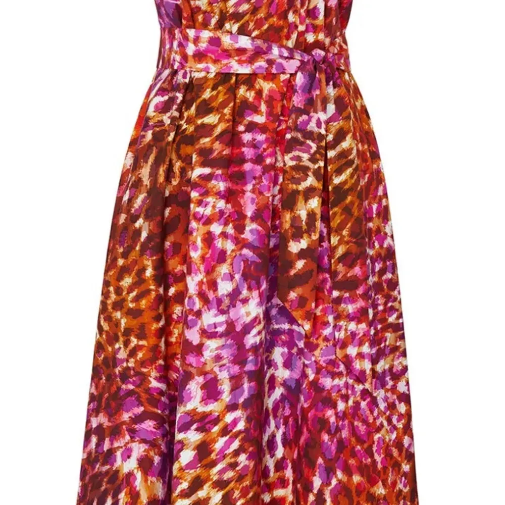 Natori Ombre Animal Print Dress Rent the Runway Preloved XL $298 Pink - Image 6