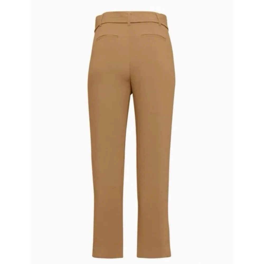 Aritzia | Wilfred tie front ankle pant in saville Tan Size 12 - Image 6