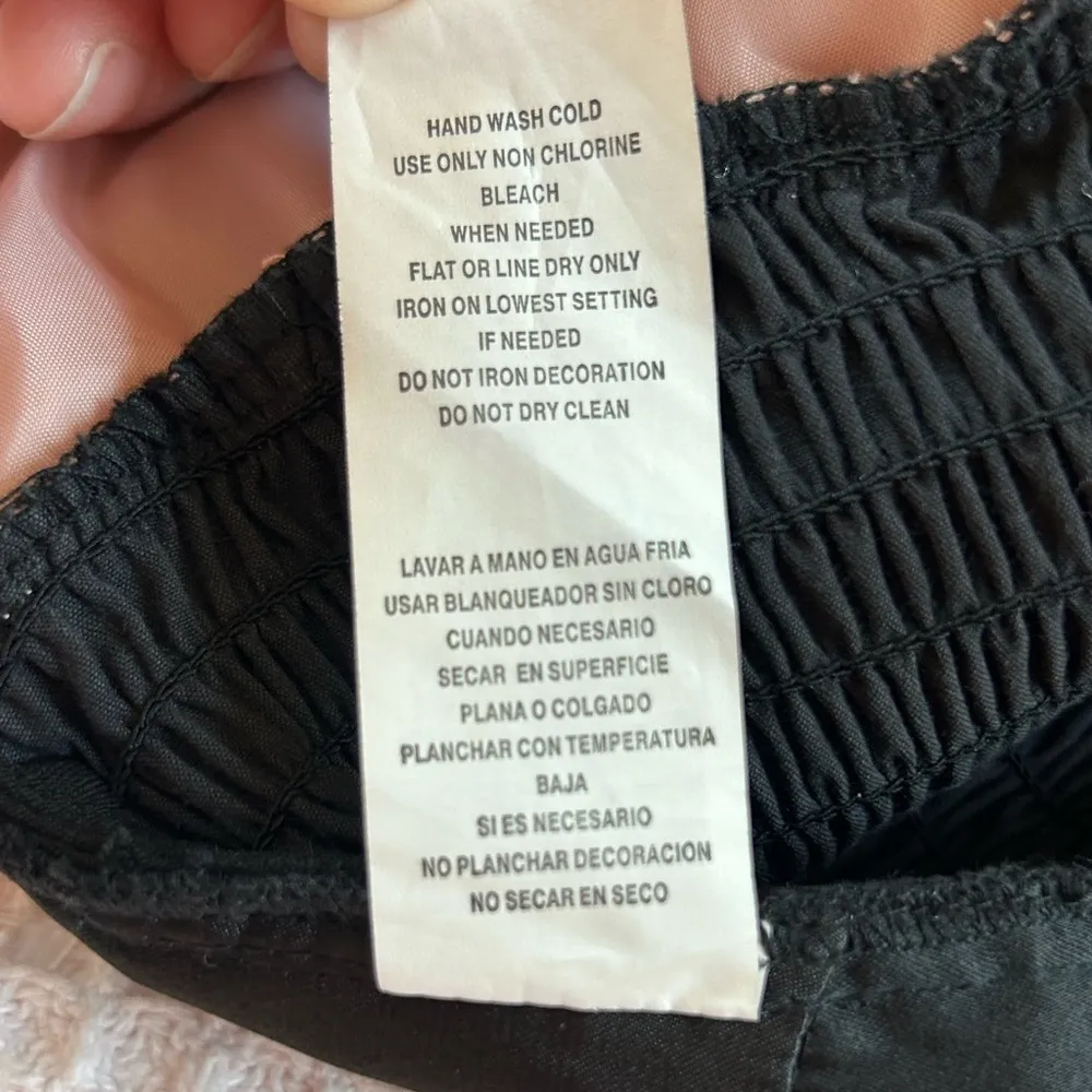 XOXO black bodice floral appliques coquette glam pink rose party dress NWT Sz 7 - Image 13