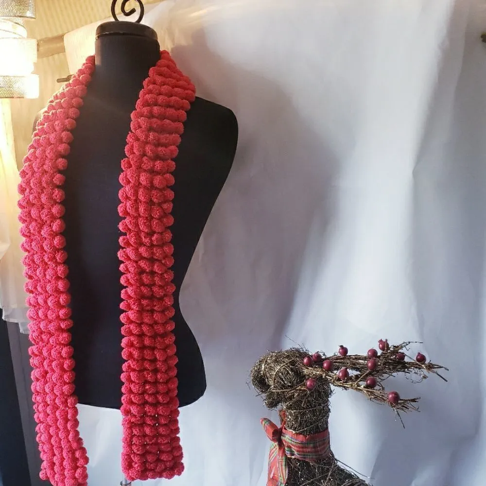 5/$25 Handmade Puffer Scarf - Image 2