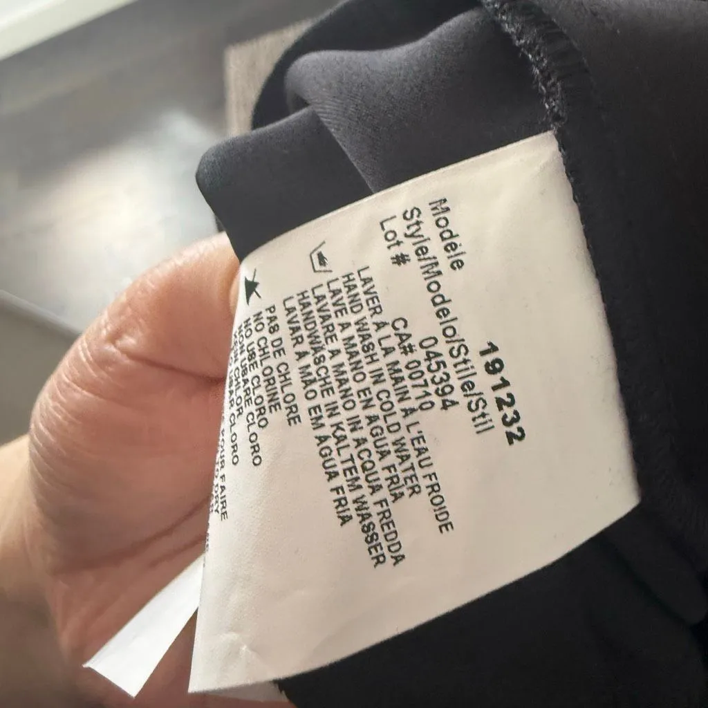 Joseph Ribkoff  Women’s 10 Black Stretchy Pull On Pants Office Core Career - Image 6