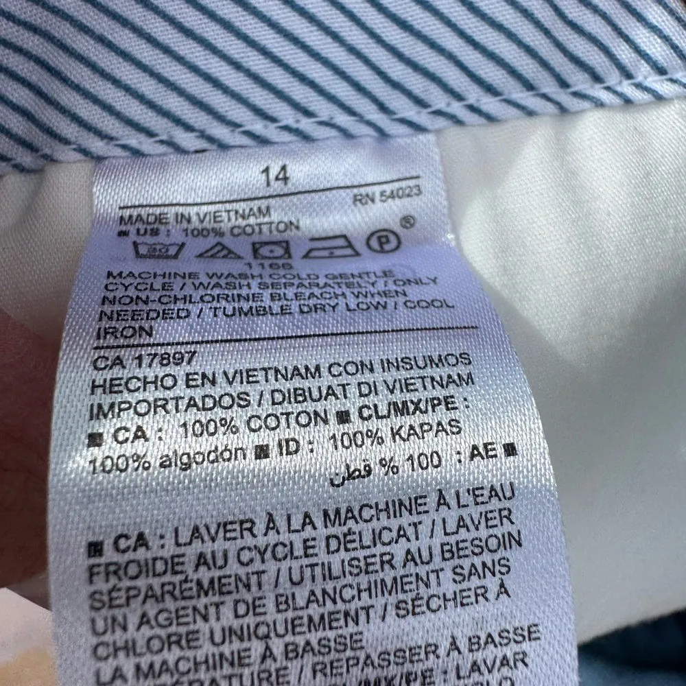 Old Navy Womens Lemon Print Everyday Shorts Casual White Summer Cute - Image 5