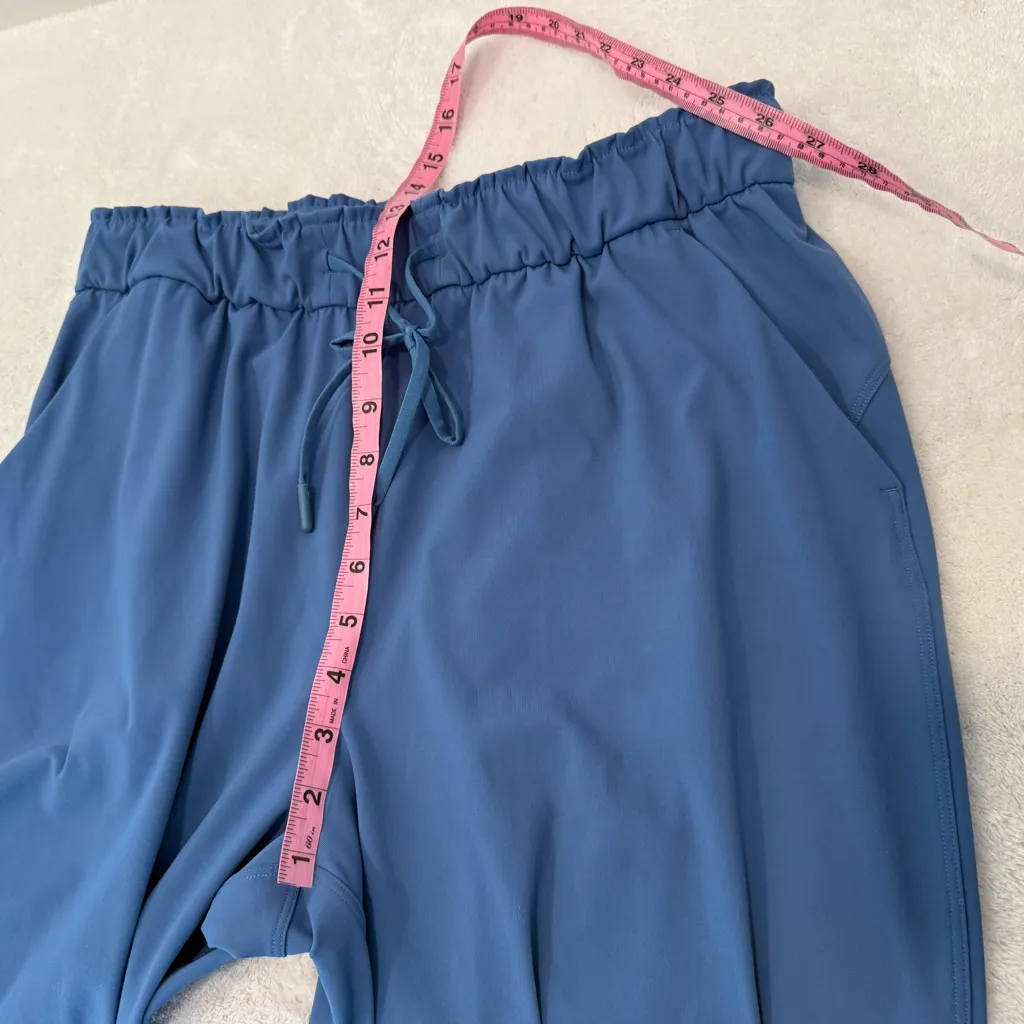 Lululemon Stretch High-Rise Pant 7/8 Length in Water Drop Size 10 Luxtreme Nulu - Image 10