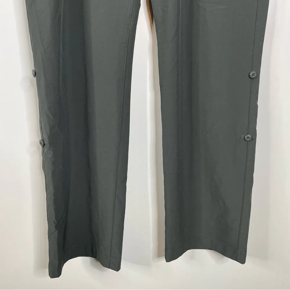 Eddie Bauer Womens Gray Adjustable Length Pants Size 10 - Image 5