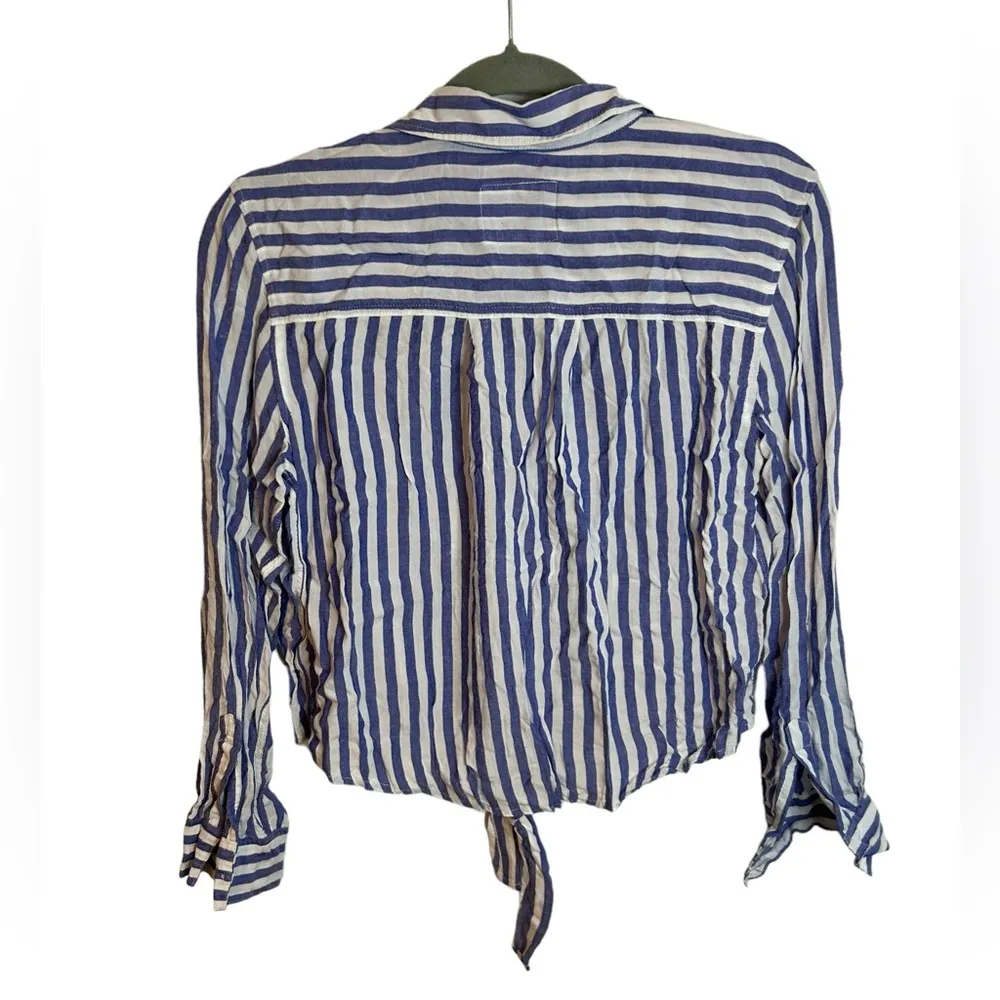 Rails Striped Val Tie Front Top - Image 2