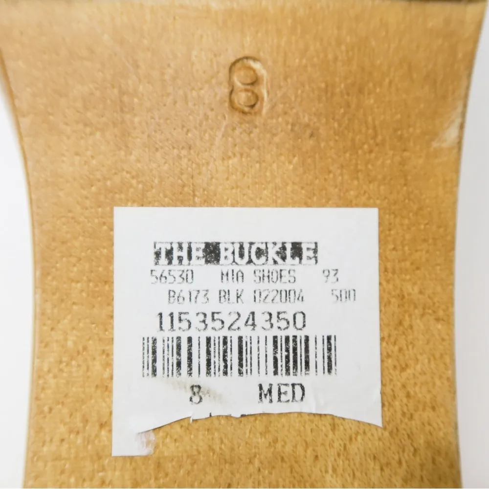 Vintage 90s MIA Wooden Heel Sandals - Image 10