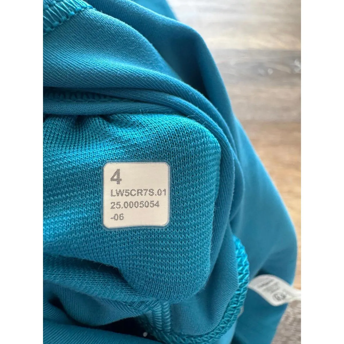 Lululemon  Wunder Train High Rise 25” Hawaiian Blue Size 4 NWT - Image 7