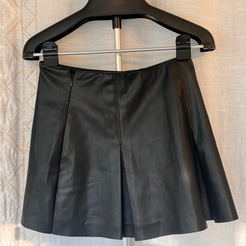 Abercrombie & Fitch Vegan Leather Skirt - Image 3