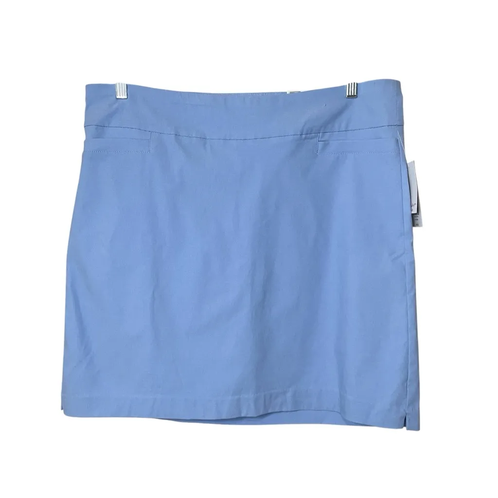 NWT KIM ROGERS Periwinkle Skort with Tummy Control, Size 18 - Image 2