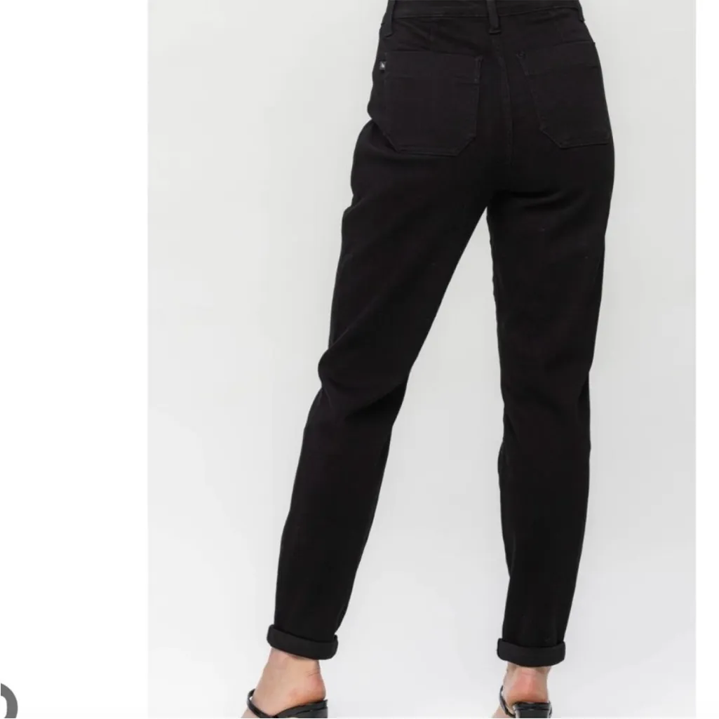 NWT Judy Blue black jogger jeans sz 20W stretch - Image 2