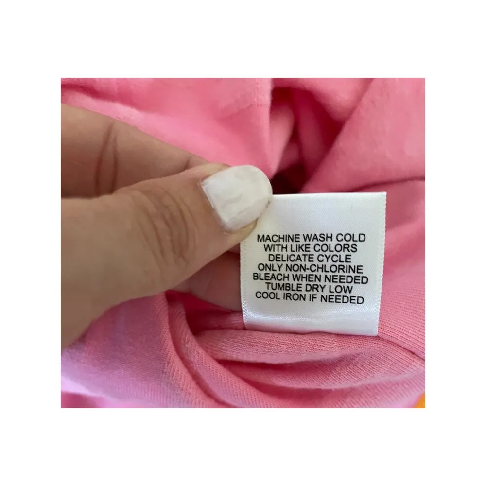 Juicy by Juicy Couture Terry Cloth Mini Dress Pink Orange Size Medium - Image 8