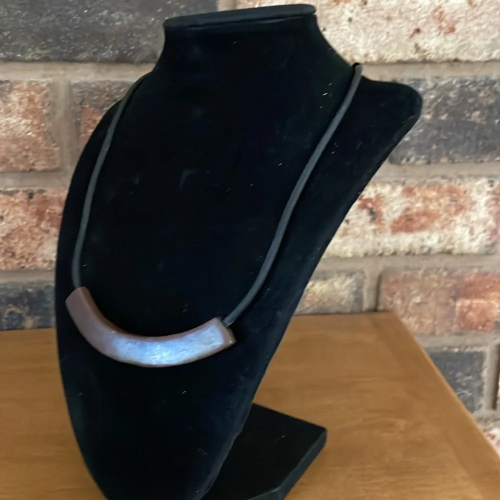 Chico’s Bronze statement collar necklace Vintage - Image 2