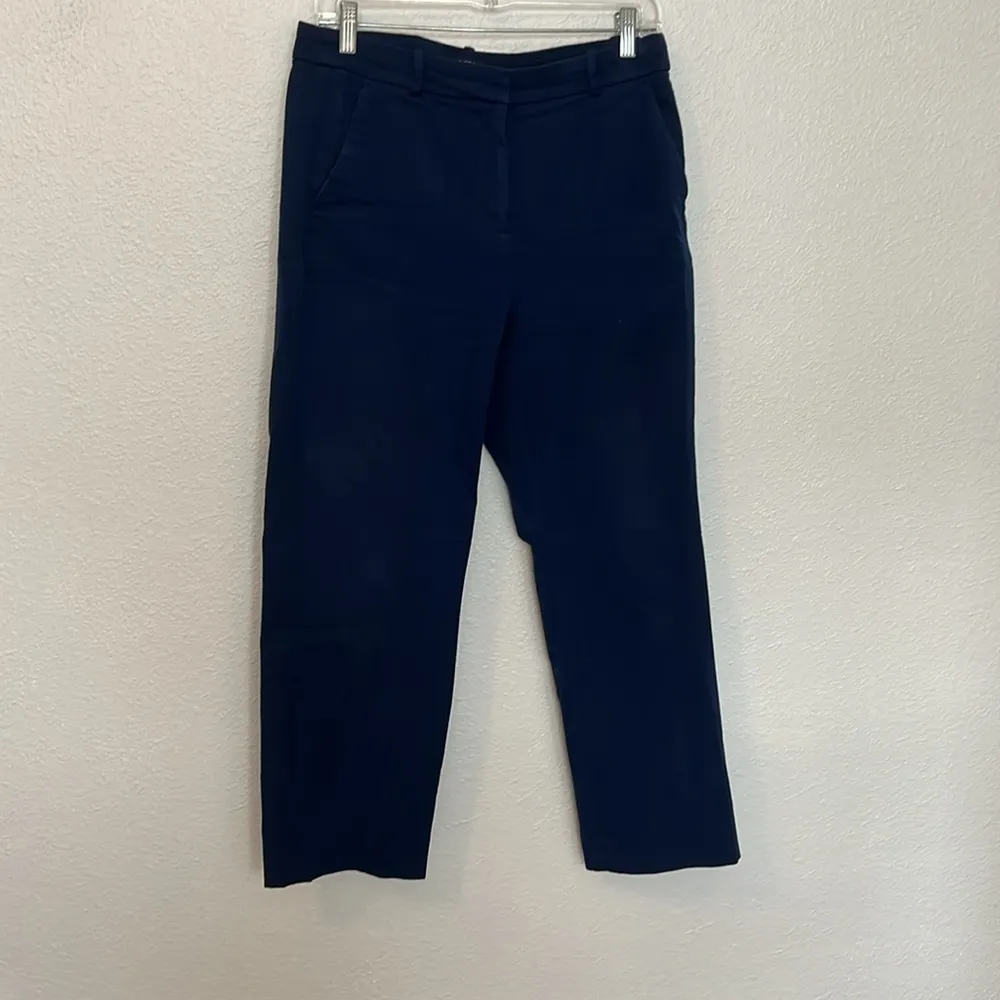 JCrew Factory Kallie Pant Antique Navy Size 10 Blue - Image 6